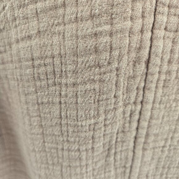 Madewell Beige Faded Earth Larsen Cotton Linen Textured Blazer XXS - Picture 7 of 14